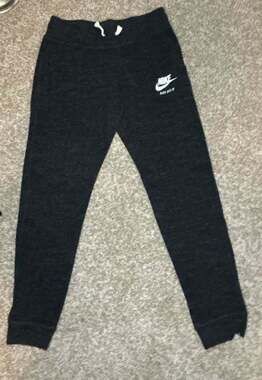 Nike Just Do It Jogger Sweatpants Charcoal Heather Size XL